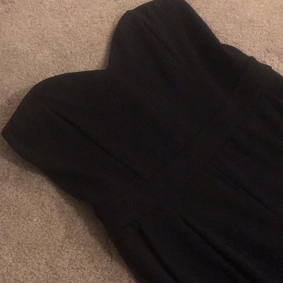 Black strapless jumpsuit - Picture 3 of 5